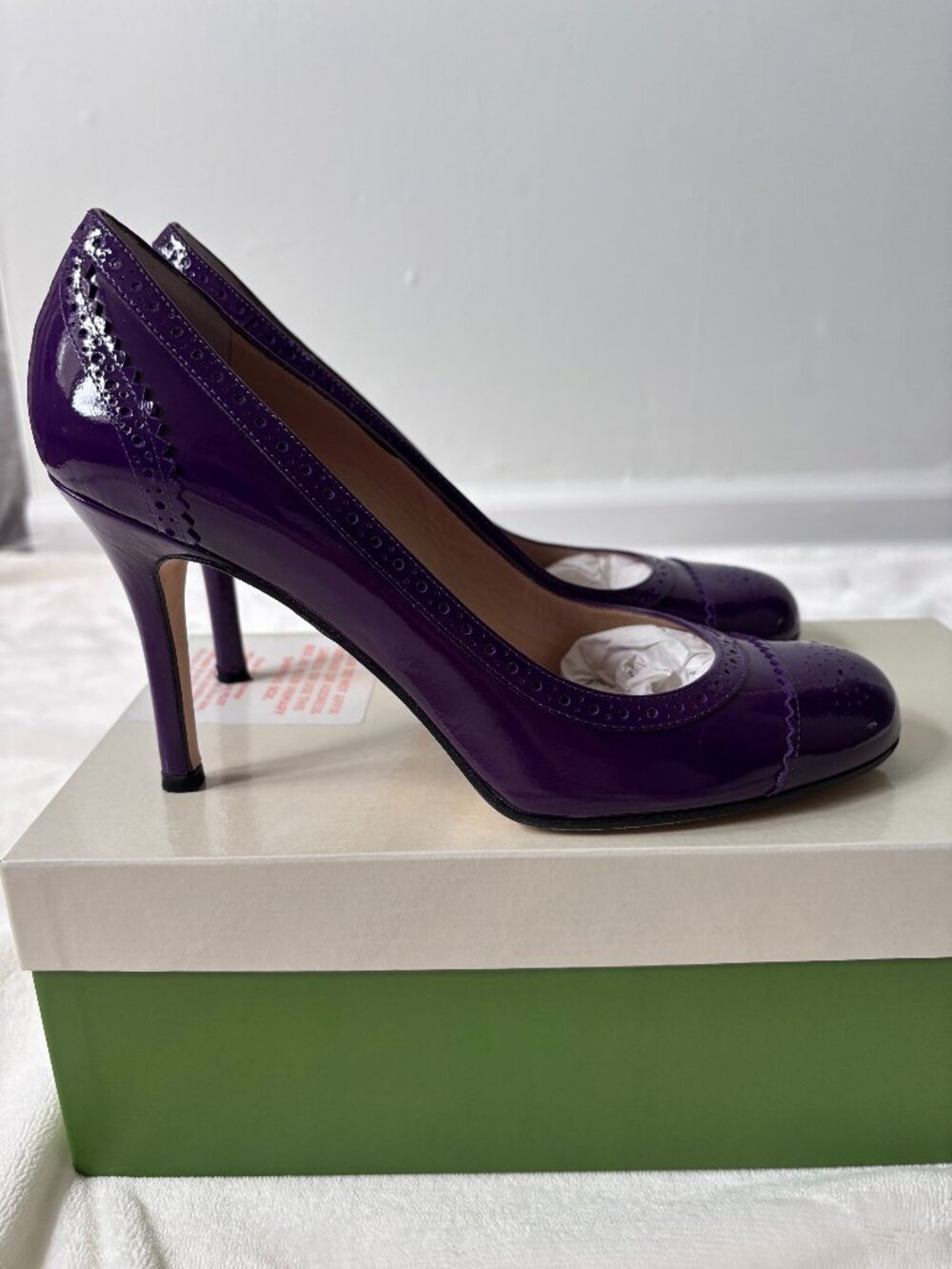 Kate Spade Purple Heels
